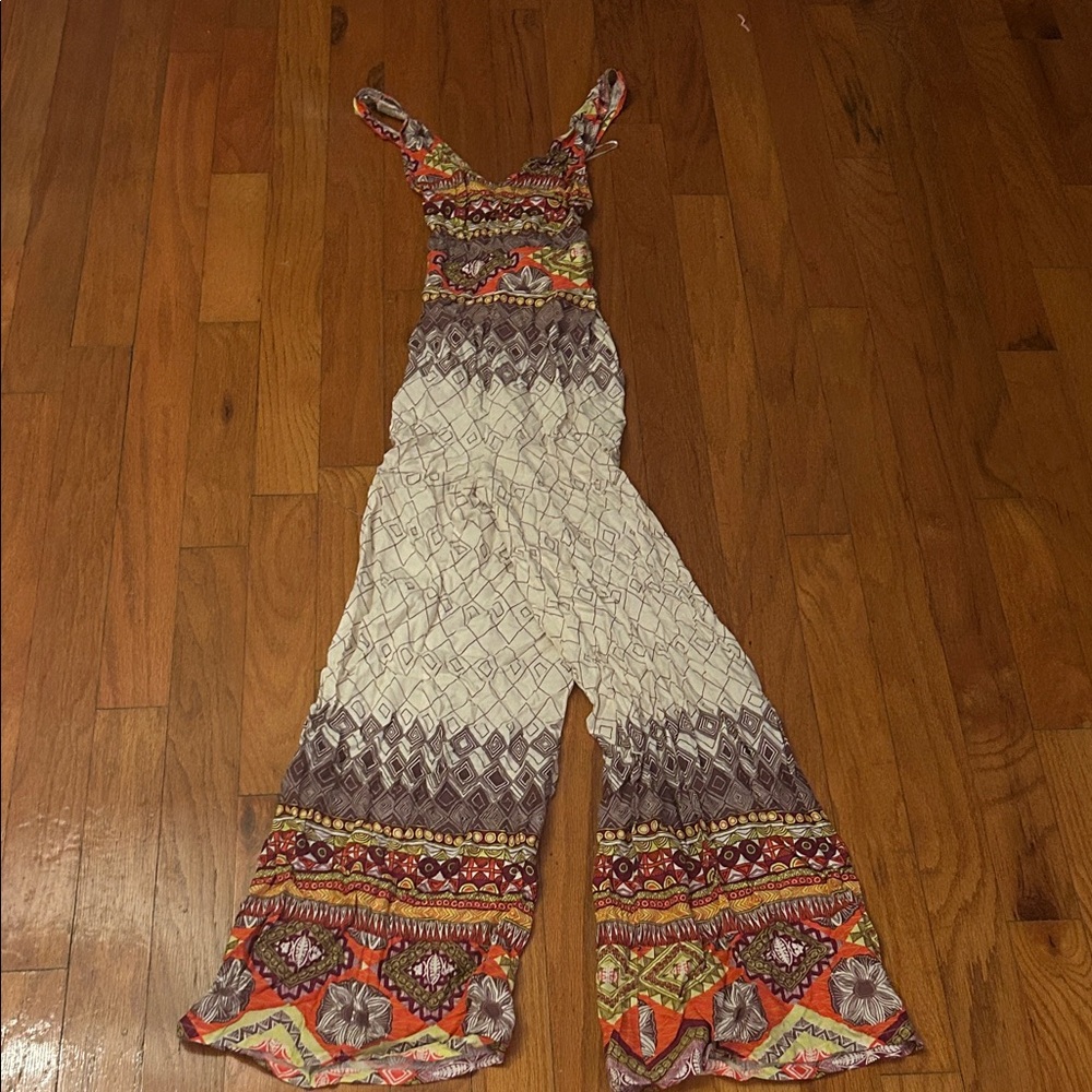 Etiquette Clothiers Vibrant Patterned Jumpsuit